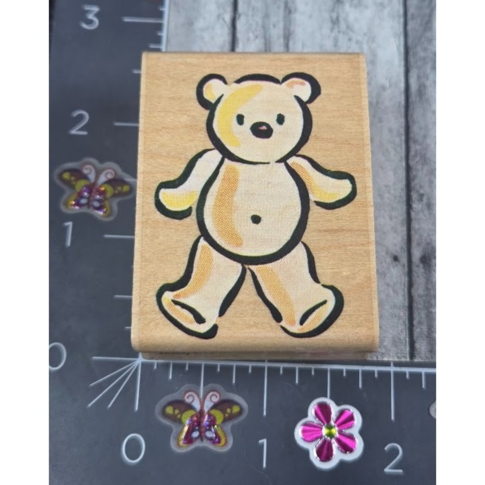 Rubber Stampede Baby Bear A2273D Rubber Stamp Wood #P24